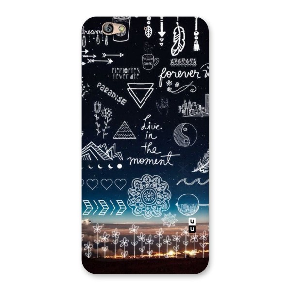 Live In The Moment Back Case for Gionee S6