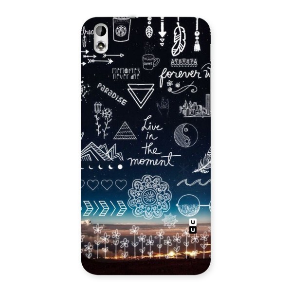 Live In The Moment Back Case for HTC Desire 816g