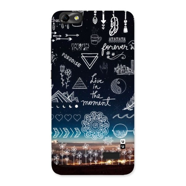 Live In The Moment Back Case for Honor 4C