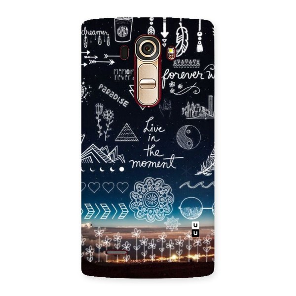 Live In The Moment Back Case for LG G4