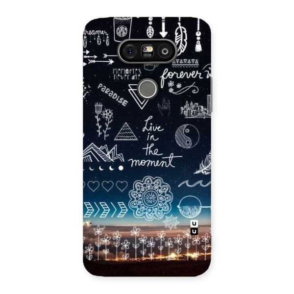 Live In The Moment Back Case for LG G5