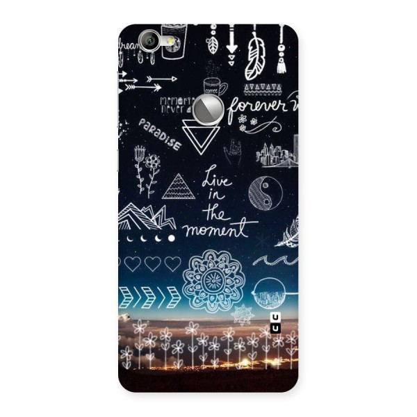 Live In The Moment Back Case for LeTV Le 1s