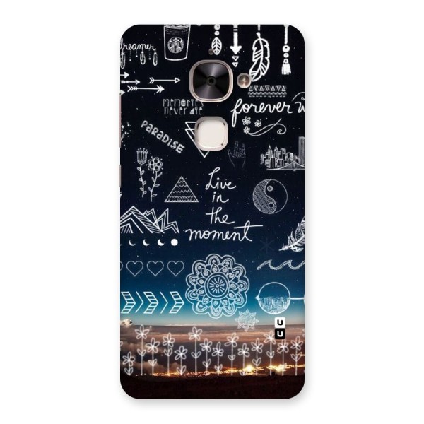 Live In The Moment Back Case for Le 2