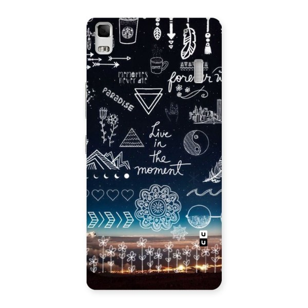 Live In The Moment Back Case for Lenovo A7000