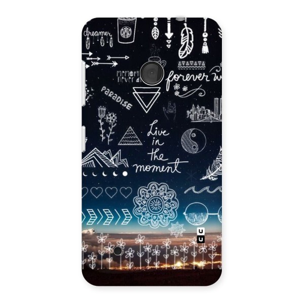 Live In The Moment Back Case for Lumia 530