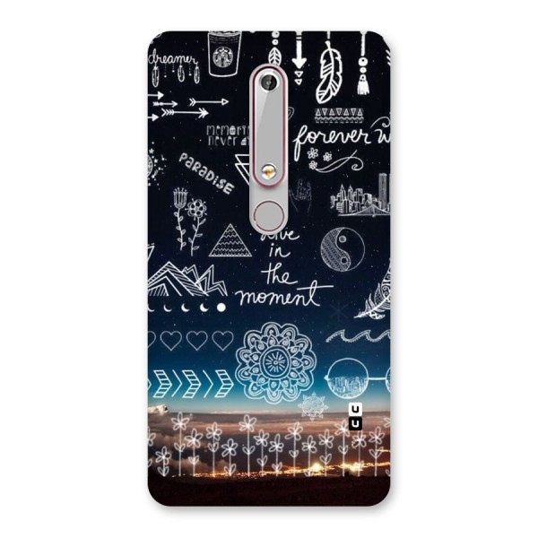 Live In The Moment Back Case for Nokia 6.1