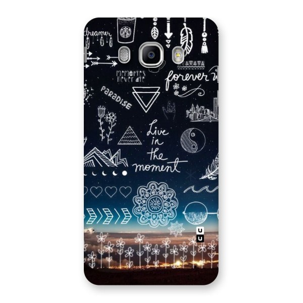 Live In The Moment Back Case for Samsung Galaxy J5 2016
