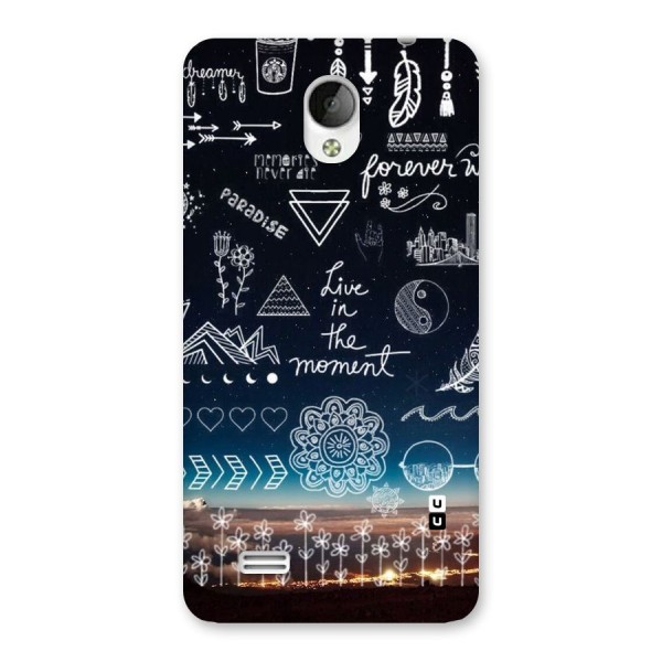 Live In The Moment Back Case for Vivo Y21