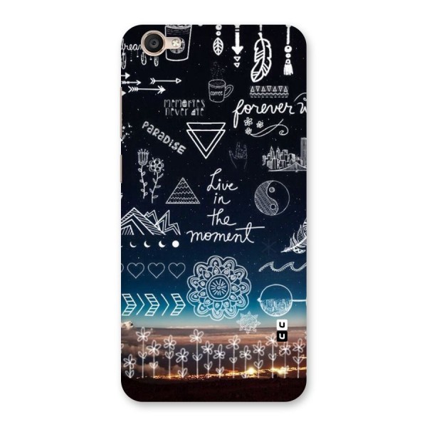 Live In The Moment Back Case for Vivo Y55