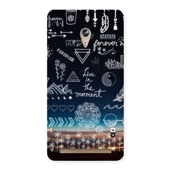 Live In The Moment Back Case for Zenfone 6