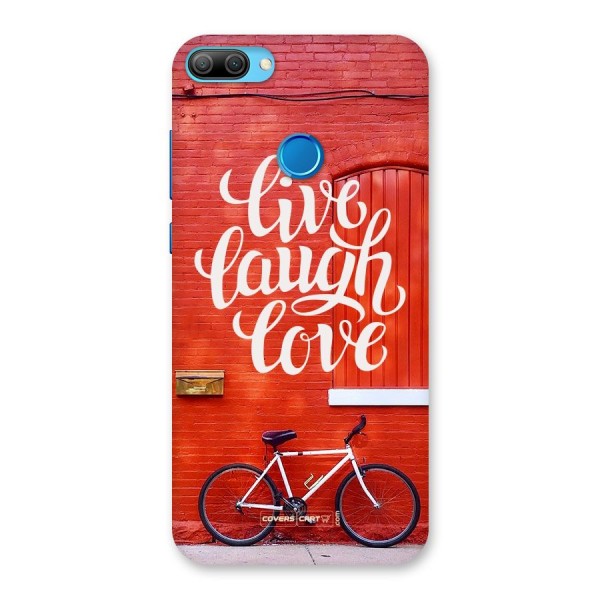 Live Laugh Love Back Case for Honor 9N
