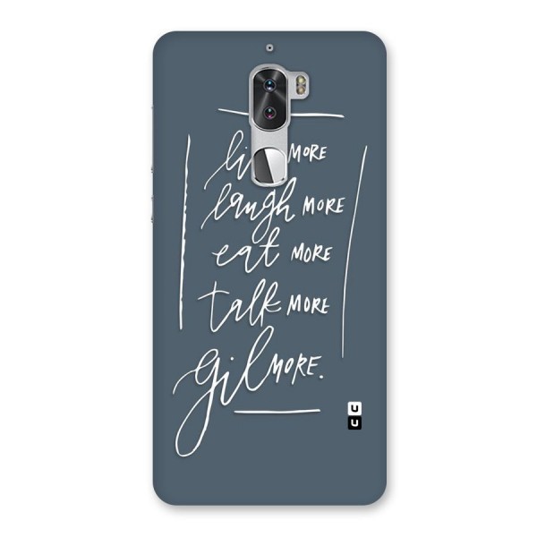 Live Laugh More Back Case for Coolpad Cool 1
