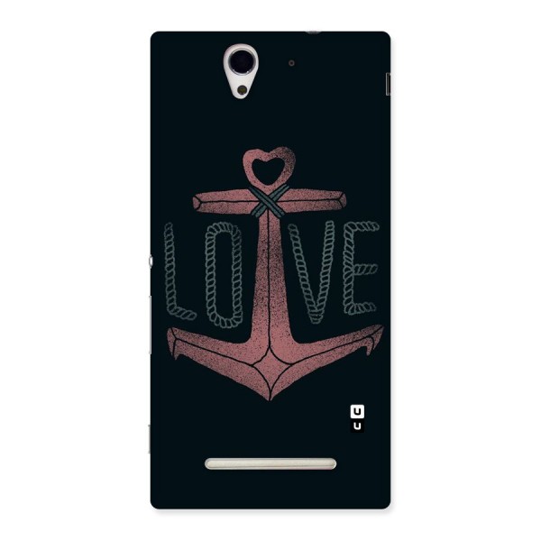 Love Anchor Form Back Case for Sony Xperia C3