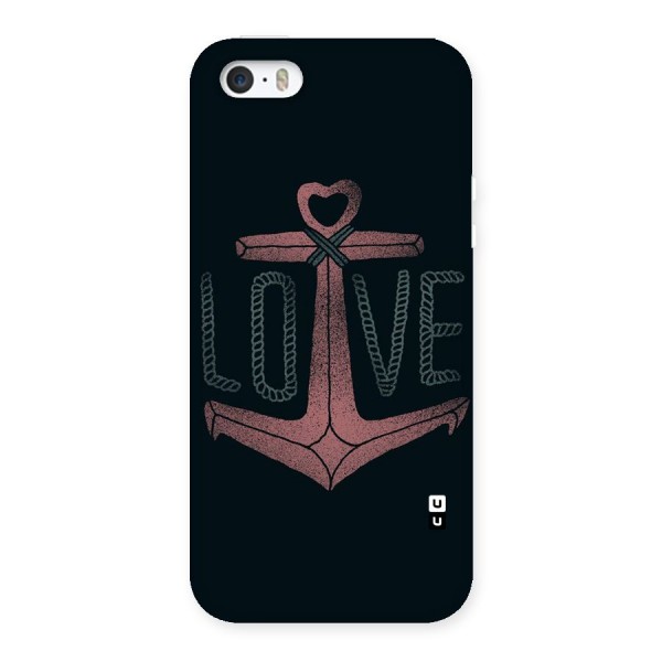 Love Anchor Form Back Case for iPhone SE