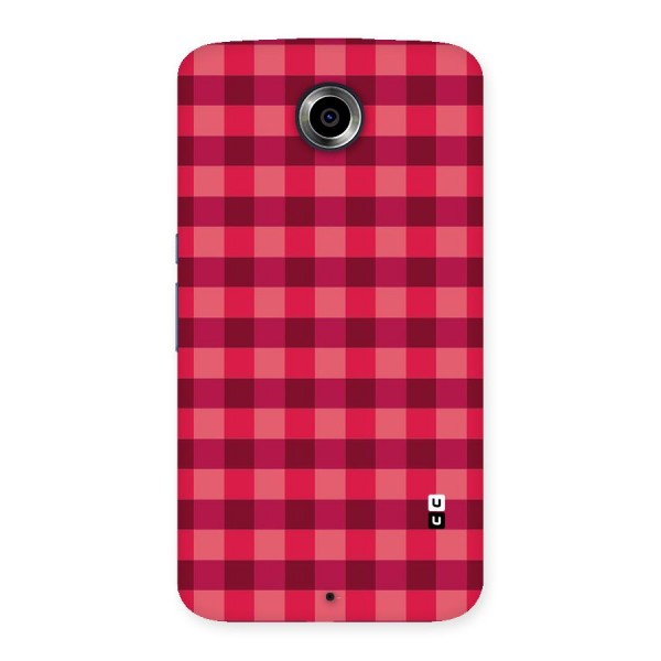 Love Checks Back Case for Nexsus 6