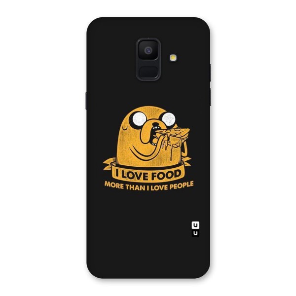 Love Food Back Case for Galaxy A6 (2018)