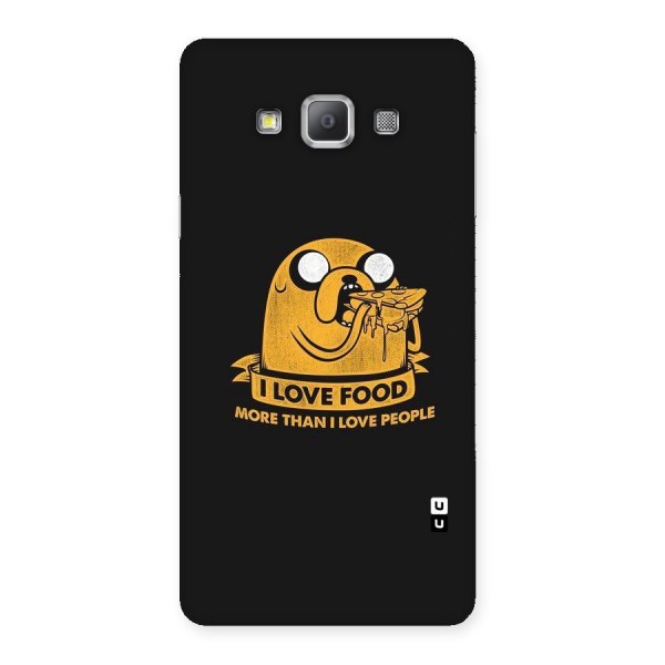 Love Food Back Case for Galaxy A7