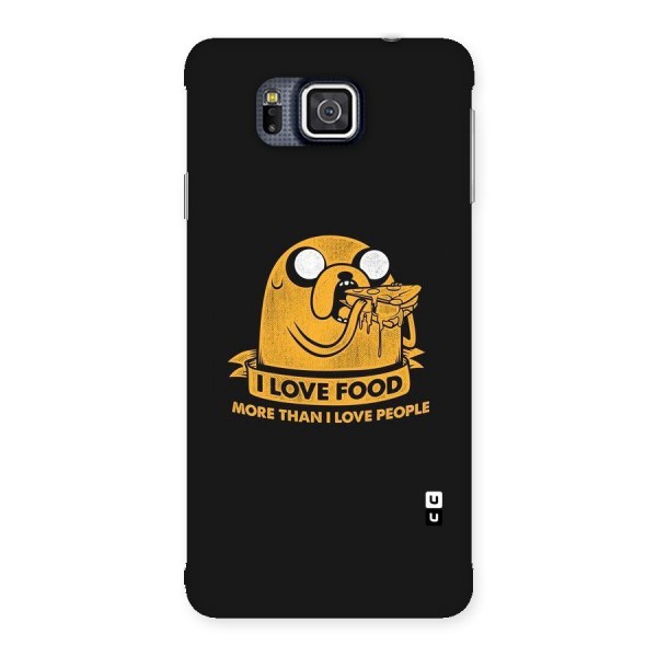 Love Food Back Case for Galaxy Alpha