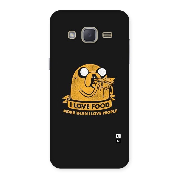 Love Food Back Case for Galaxy J2