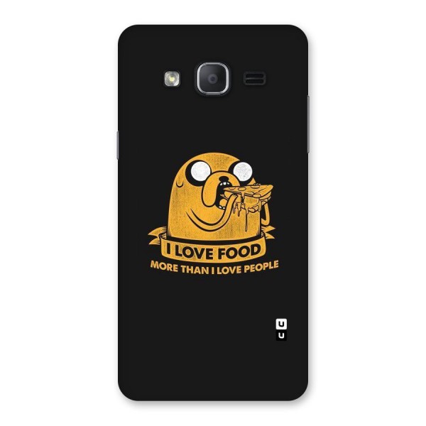 Love Food Back Case for Galaxy On7 Pro