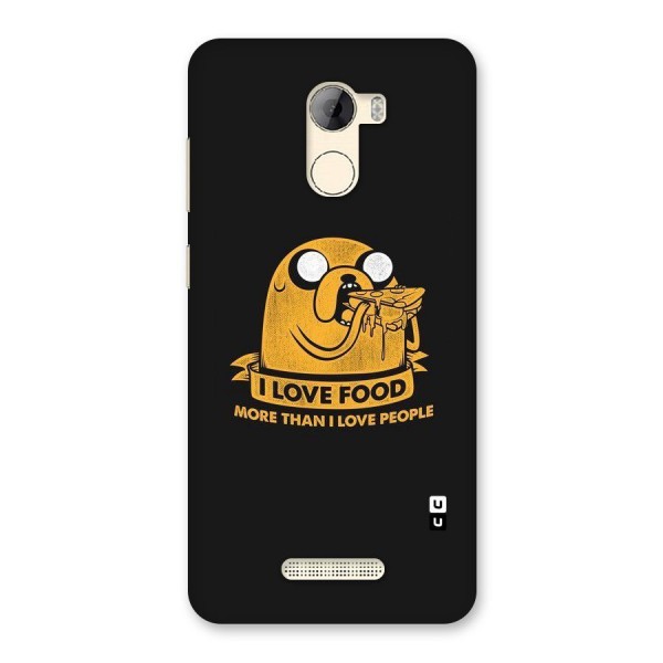 Love Food Back Case for Gionee A1 LIte
