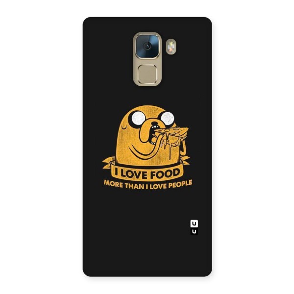 Love Food Back Case for Huawei Honor 7