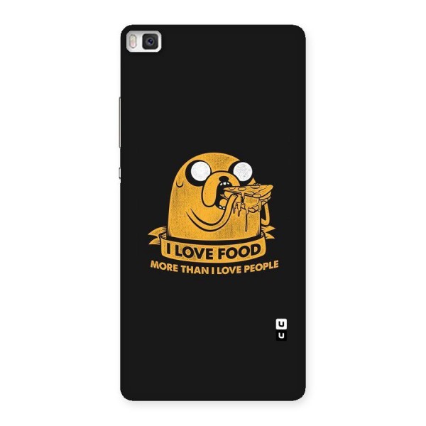 Love Food Back Case for Huawei P8