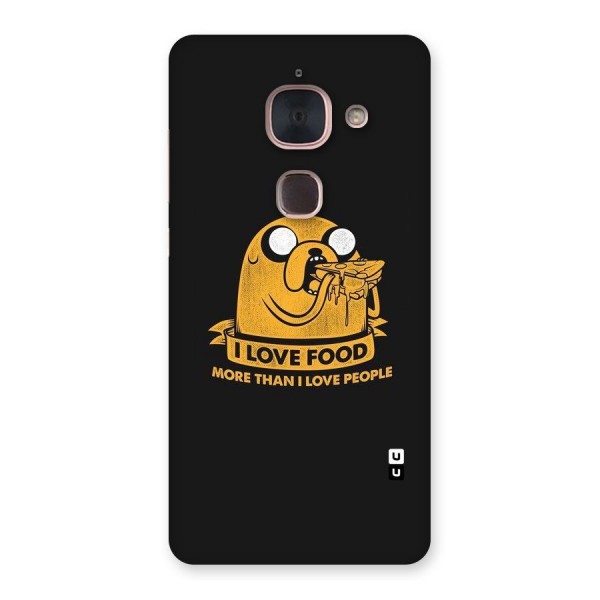 Love Food Back Case for Le Max 2