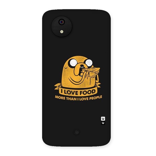 Love Food Back Case for Micromax Canvas A1