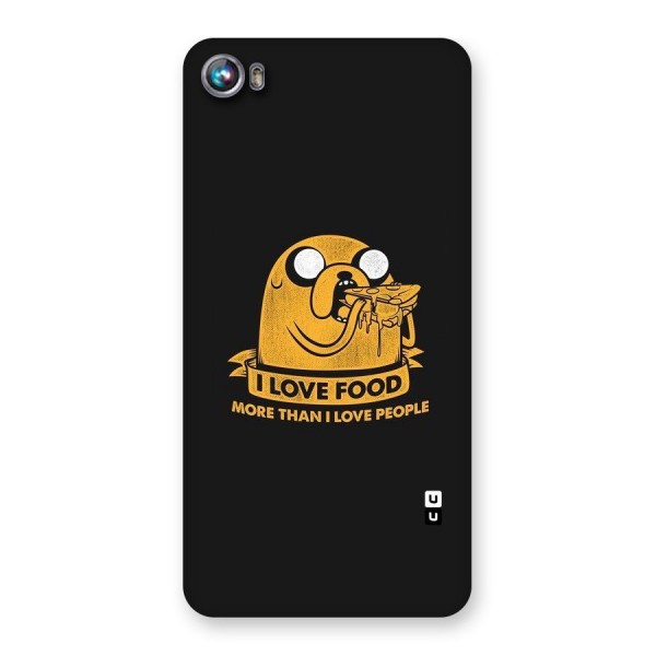 Love Food Back Case for Micromax Canvas Fire 4 A107