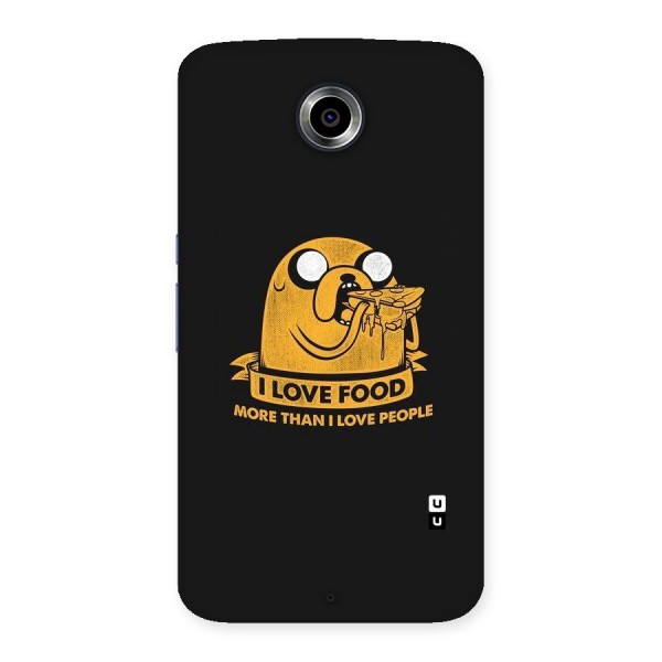 Love Food Back Case for Nexsus 6