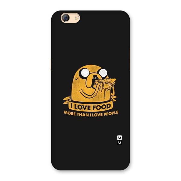 Love Food Back Case for Oppo F3 Plus