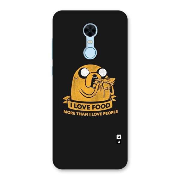 Love Food Back Case for Redmi Note 5