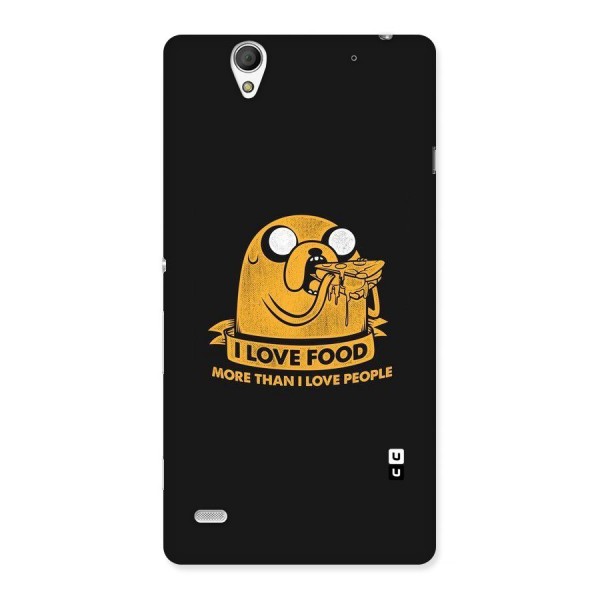 Love Food Back Case for Sony Xperia C4