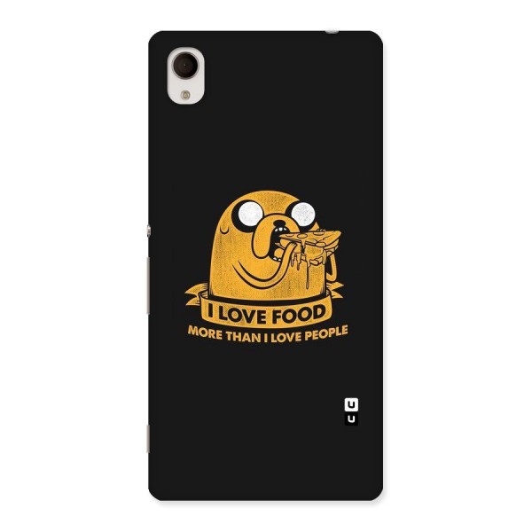 Love Food Back Case for Sony Xperia M4