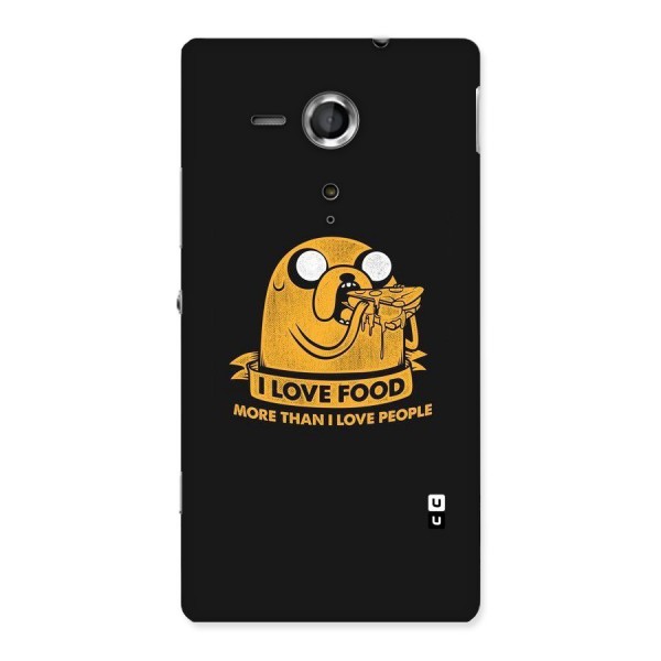 Love Food Back Case for Sony Xperia SP