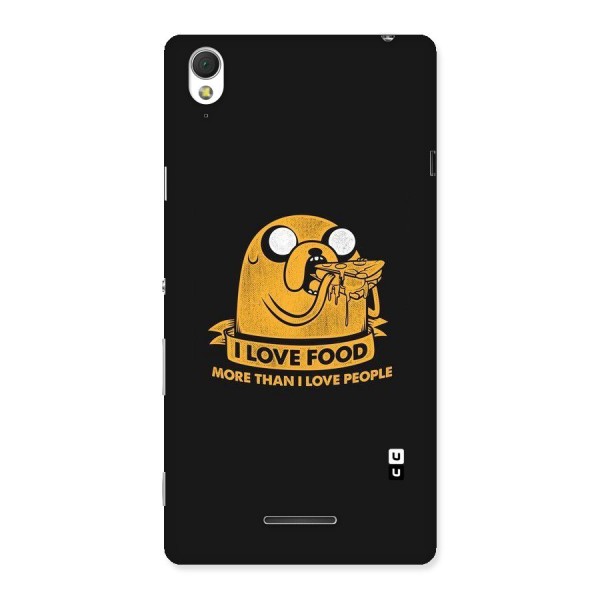 Love Food Back Case for Sony Xperia T3
