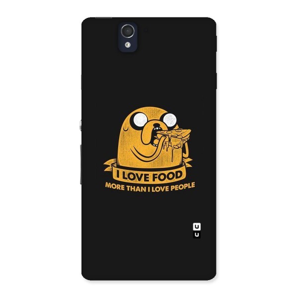 Love Food Back Case for Sony Xperia Z