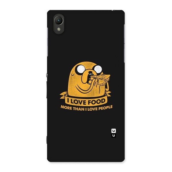Love Food Back Case for Sony Xperia Z1