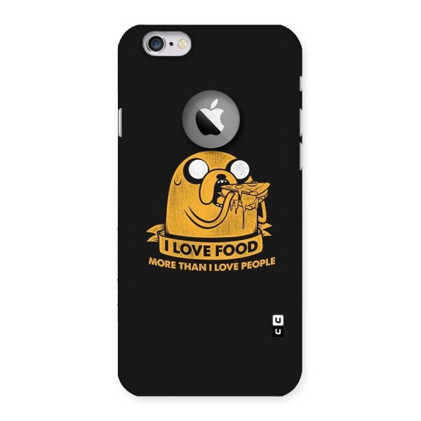 Love Food Back Case for iPhone 6 Logo Cut