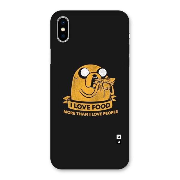 Love Food Back Case for iPhone X