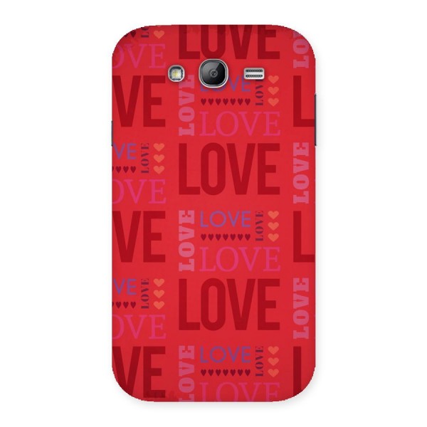 Love Pattern Back Case for Galaxy Grand Neo Plus