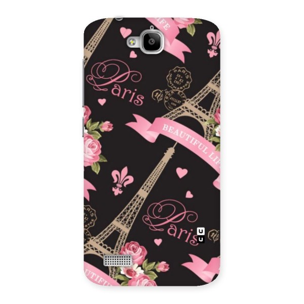 Love Tower Back Case for Honor Holly