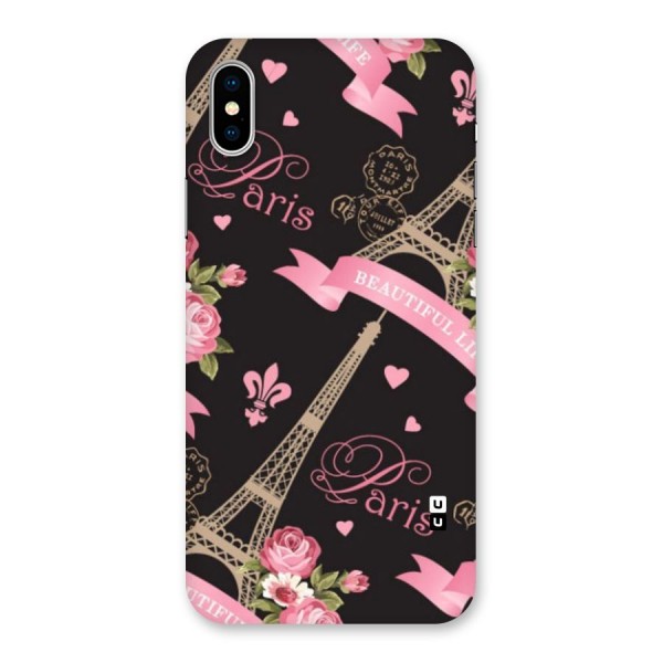 Love Tower Back Case for iPhone XS