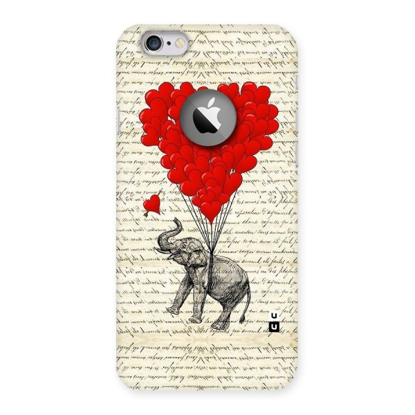 Love Weight Back Case for iPhone 6 Logo Cut