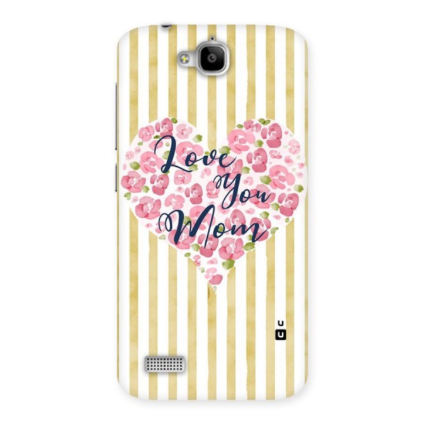 Love You Mom Back Case for Honor Holly