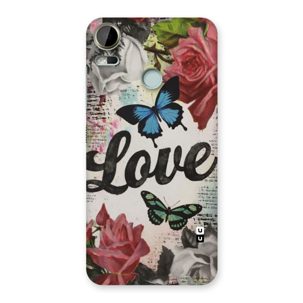 Lovely Butterfly Love Back Case for Desire 10 Pro