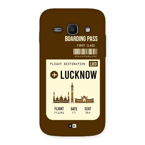 Lucknow Boarding Pass Back Case for Galaxy Ace 3