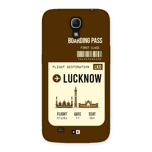 Lucknow Boarding Pass Back Case for Galaxy Mega 6.3