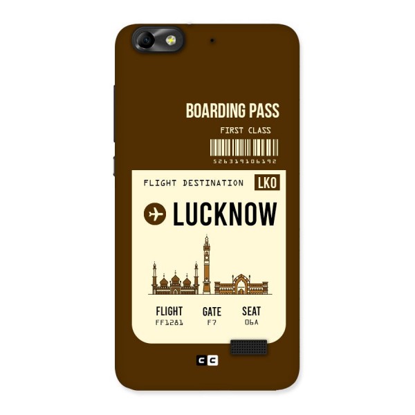 Lucknow Boarding Pass Back Case for Honor 4C